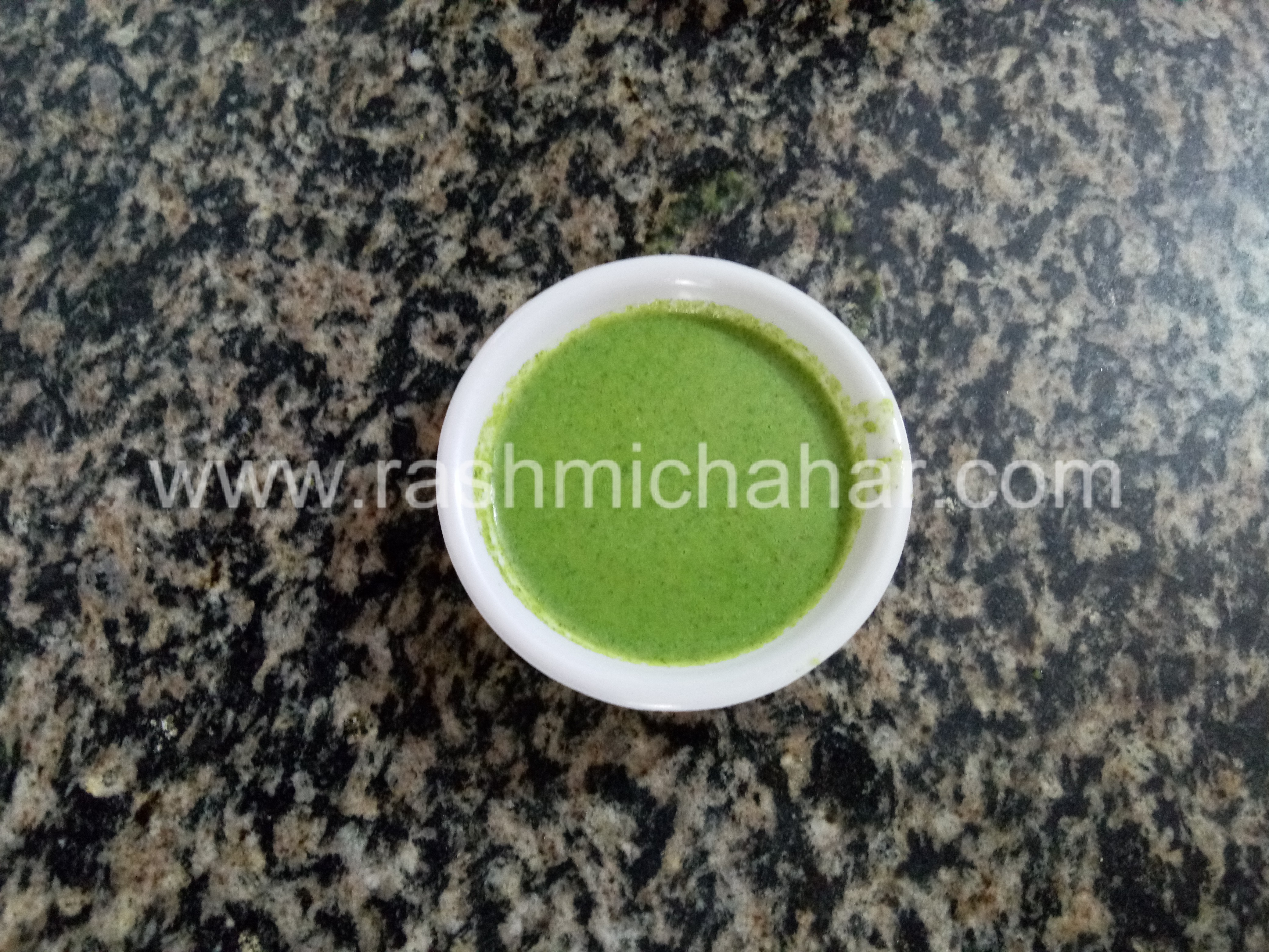 Dahi hara dhaniya chutney by rashmi chahar