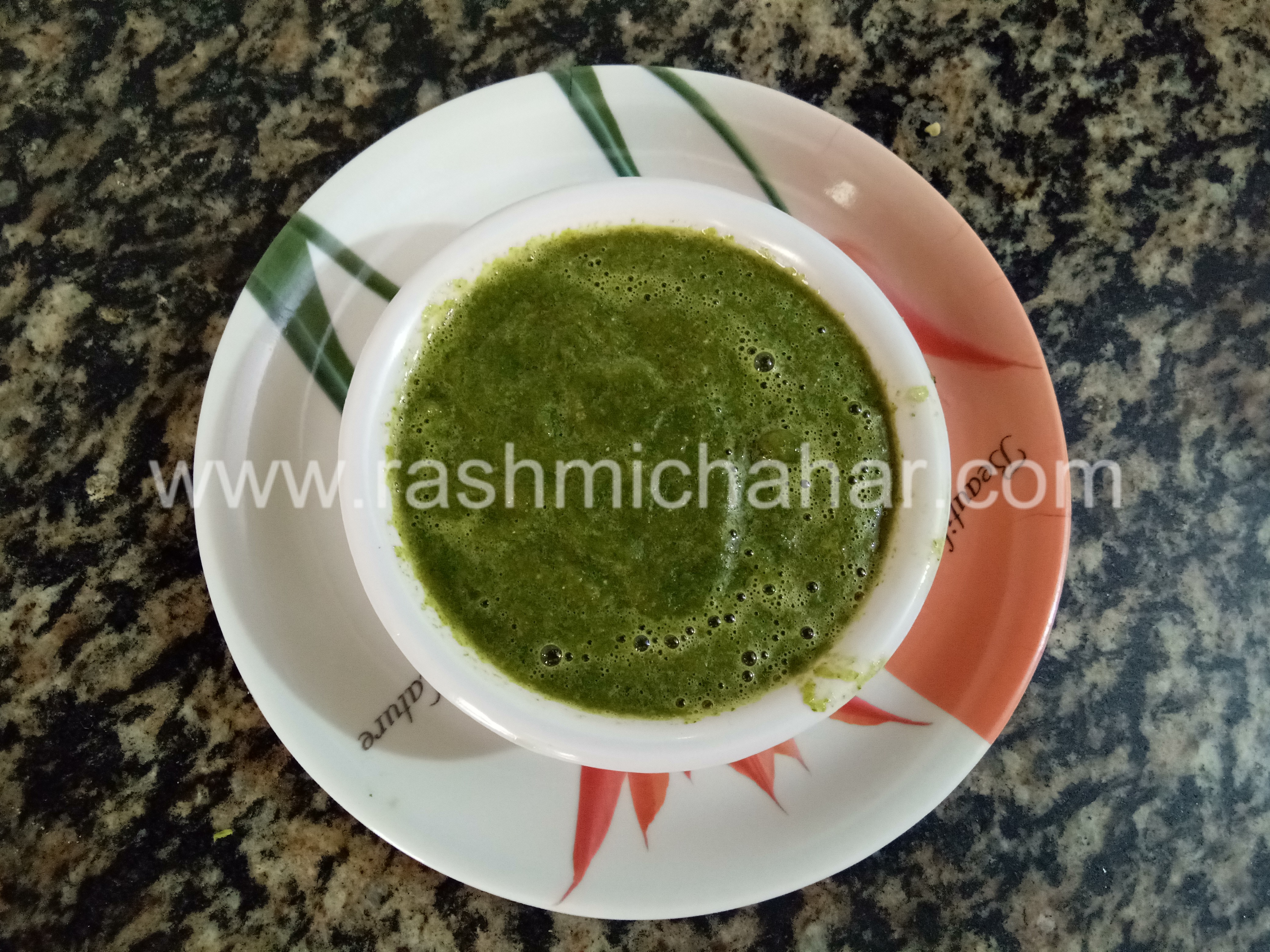 Tamatar hara dhaniya chutney- Tomato coriander chutney