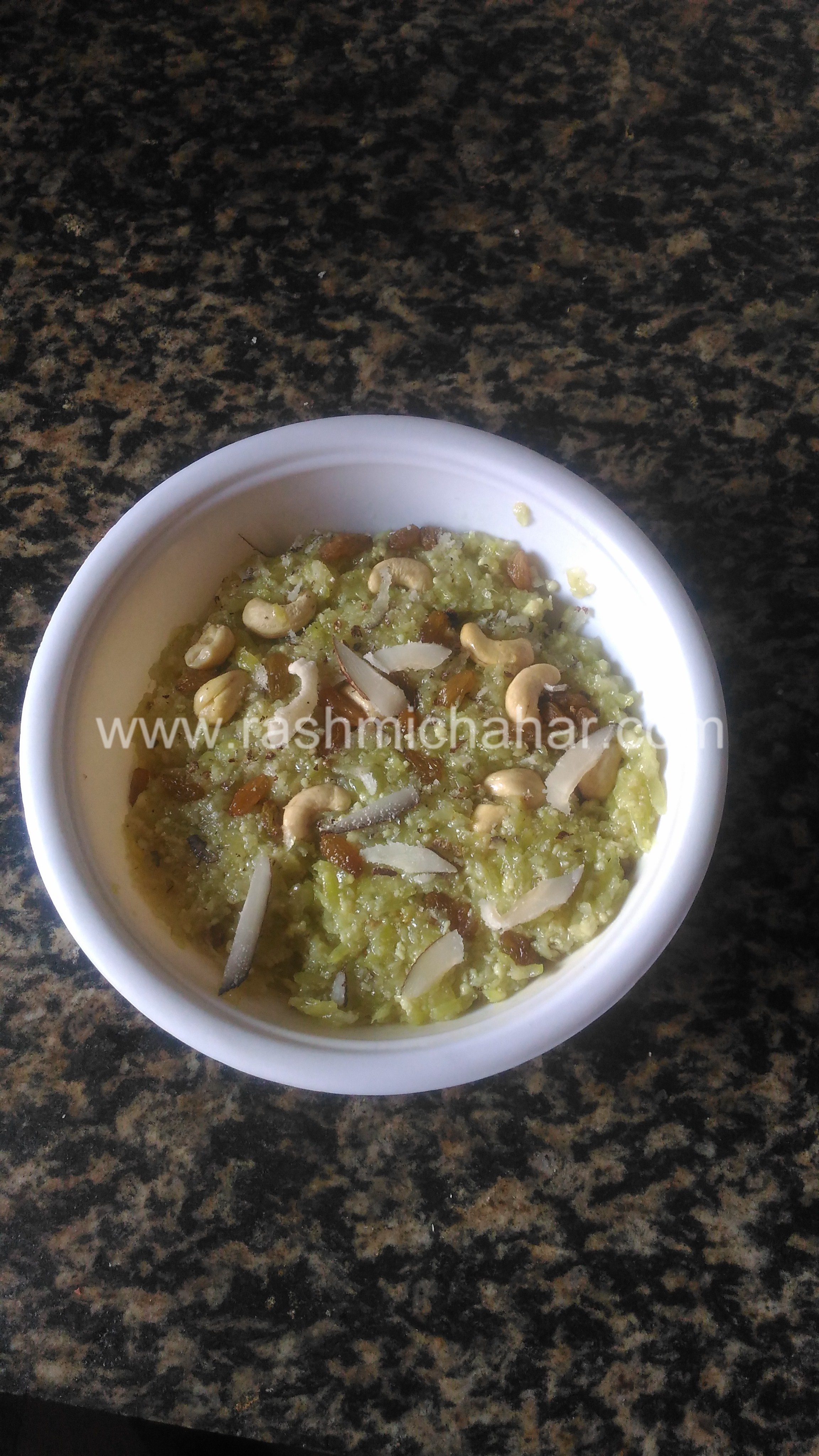 Lauki halwa mawa ke sath by Rashmi chahar