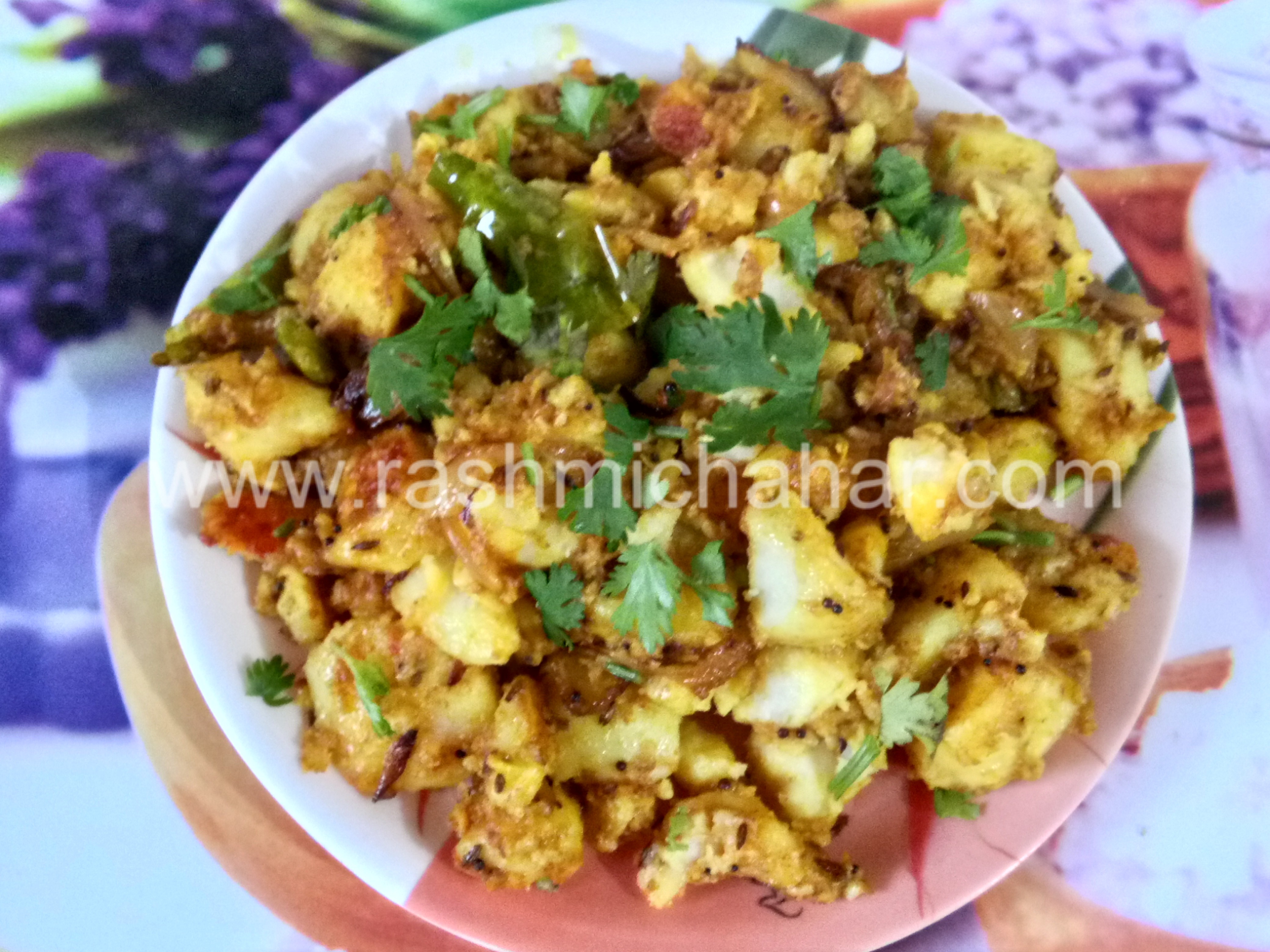 Aloo sukhi sabji -Dry Potato By Rashmi Chahar