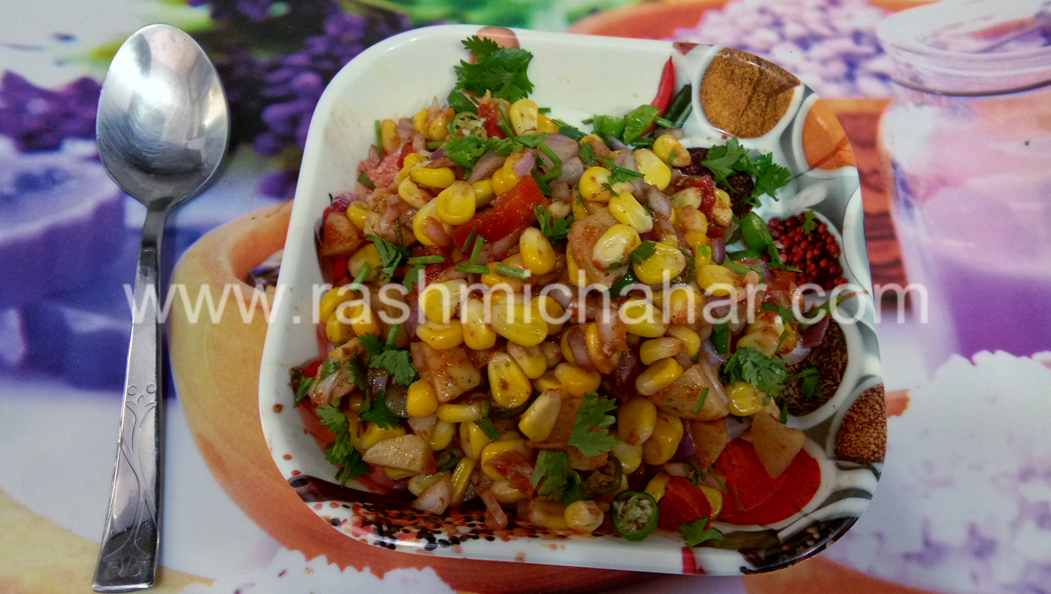 Sweet Corn Chaat